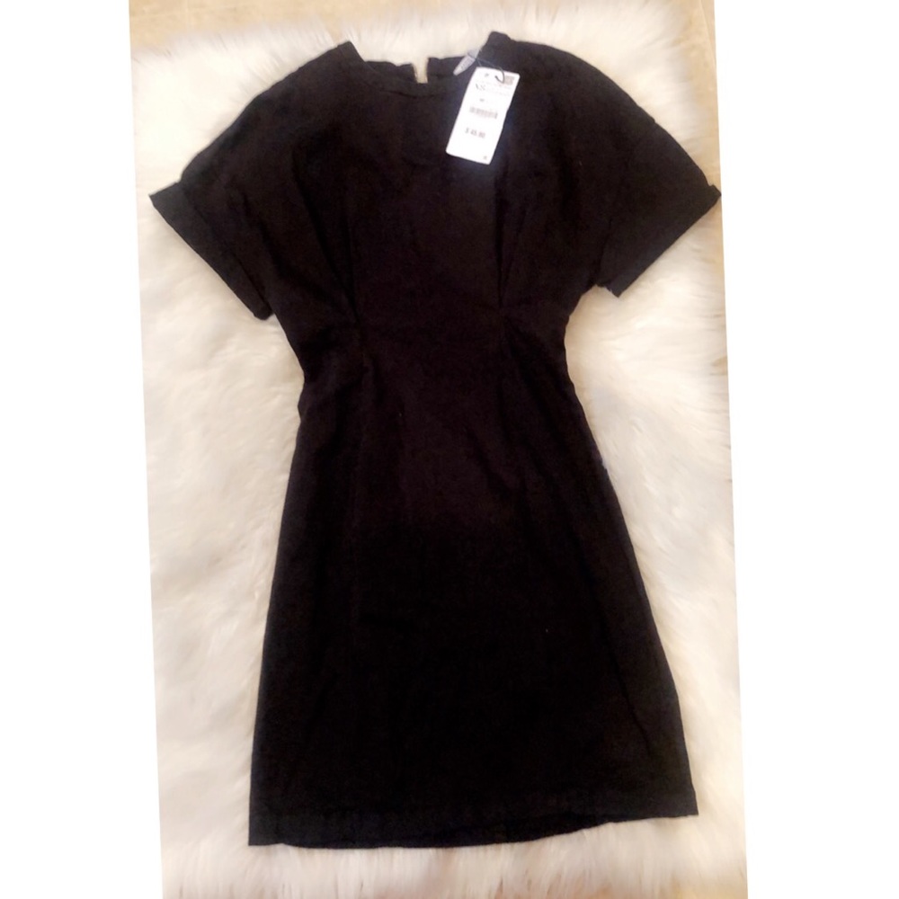 Black dress by Zara